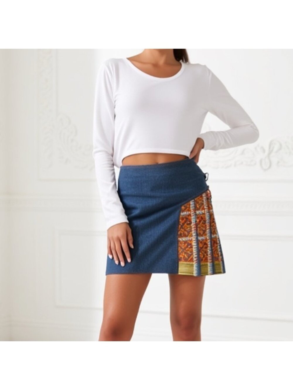 Christian Dior Vintage Denim Skirt